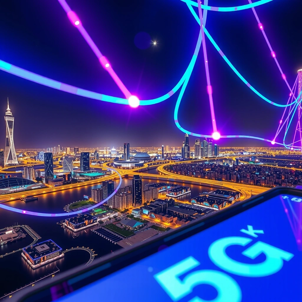 5G Smartphone Close-up